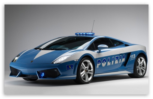 Lamborghini Police Car HD wallpaper for Wide 16:10 Widescreen WHXGA WQXGA WUXGA WXGA ;