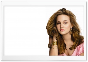 Leighton Meester HD Wide Wallpaper for Widescreen