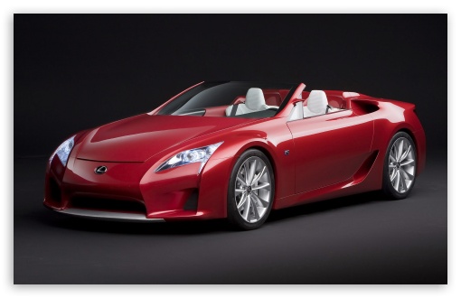 Lexus LF A Roadster HD wallpaper for Wide 1610 53 Widescreen WHXGA