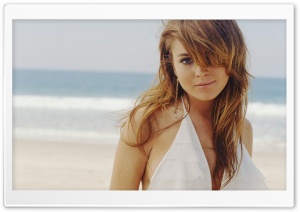 Lindsay Lohan HD Wide Wallpaper for Widescreen