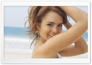 Lindsay Lohan HD Wide Wallpaper for Widescreen