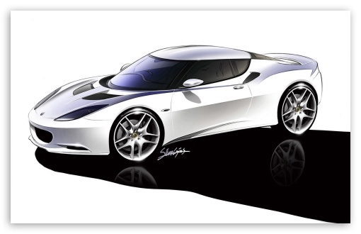 Lotus Evora Sketch 1 HD wallpaper for Wide 16:10 5:3 Widescreen WHXGA WQXGA WUXGA WXGA WGA ; HD 16:9 High Definition WQHD QWXGA 1080p 900p 720p QHD nHD ; Mobile WVGA PSP - WVGA WQVGA Smartphone ( HTC Samsung Sony Ericsson LG Vertu MIO ) Sony PSP Zune HD Zen ;