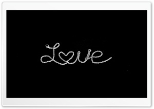 Love is the New Black wallpaper