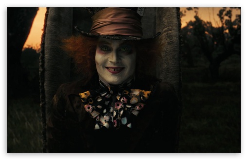 Mad Hatter, Alice In Wonderland (2010) wallpaper for Standard 4:3 5