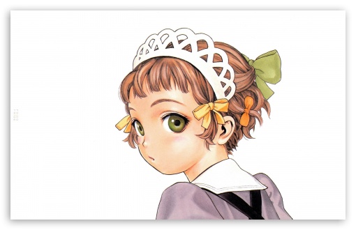 Maid Drawing wallpaper for Wide 16:10 Widescreen WHXGA WQXGA WUXGA WXGA ;