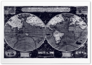 Map HD Wide Wallpaper for Widescreen