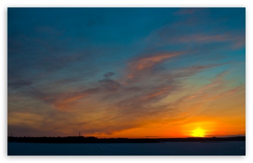 March Sunset wallpaper for Wide 16:10 Widescreen WHXGA WQXGA WUXGA WXGA ;