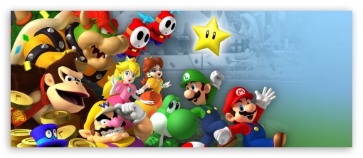 Mario Luigi And Others wallpaper for Dual 5:4 QSXGA SXGA ;