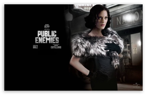 marion cotillard public enemies. Marion Cotillard Public Enemies HD wallpaper for Wide 16:10 5:3 Widescreen