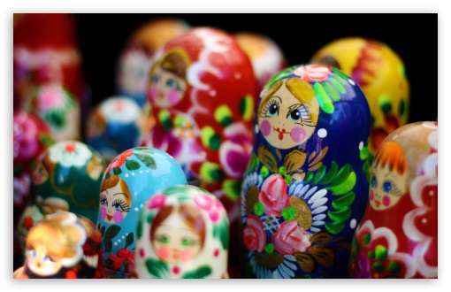 Matryoshka Dolls wallpaper for Wide 16:10 Widescreen WHXGA WQXGA WUXGA WXGA ;