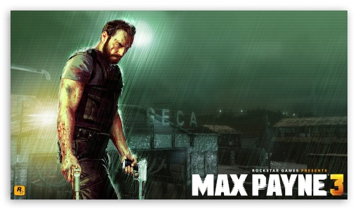 Max Payne 3 Artwork wallpaper for HD 16:9 High Definition WQHD QWXGA 1080p 900p 720p QHD nHD ; Mobile PSP - Sony PSP Zune HD Zen ;
