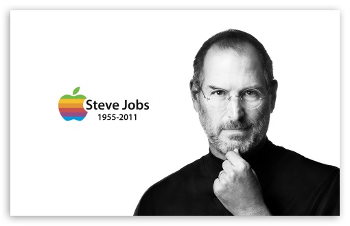 Memorial Steve Jobs wallpaper for Wide 16:10 Widescreen WHXGA WQXGA WUXGA WXGA ;