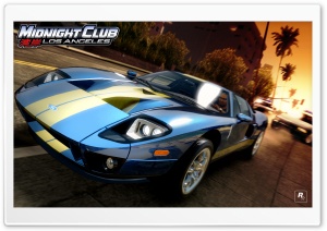 Midnight Club Los Angeles Ford GT HD Wide Wallpaper for Widescreen