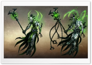 Might & Magic Heroes VI, Necromantian HD Wide Wallpaper for Widescreen
