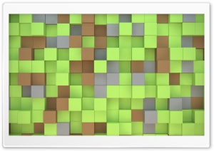 Minecraft Cubes HD Wide Wallpaper for Widescreen