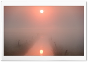 Misty Reflection HD Wide Wallpaper for Widescreen