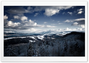 Mountains Winter HD Wide Wallpaper for Widescreen