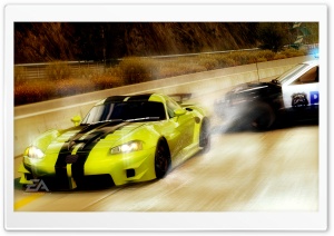 Need for Speed Undercover Chase HD Wide Wallpaper for Widescreen