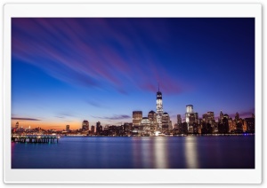 New York City Skyline HD Wide Wallpaper for Widescreen