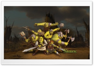 Ogres, Shrek The Final Chapter HD Wide Wallpaper for Widescreen