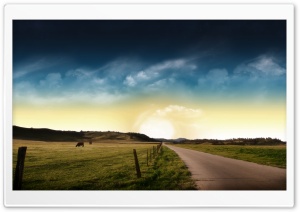 Old Road wallpaper