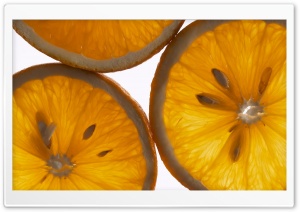 Orange Slice HD Wide Wallpaper for Widescreen