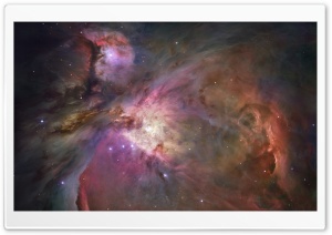 Orion Nebula - Hubble 2006 Mosaic HD Wide Wallpaper for Widescreen