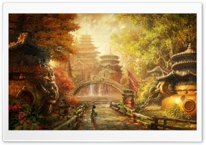 Painting HD Wide Wallpaper for Widescreen