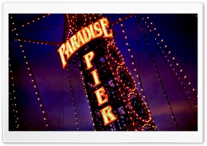 Paradise Pier HD Wide Wallpaper for Widescreen