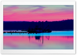 Pink Sky HD Wide Wallpaper for Widescreen