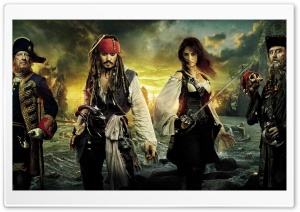 Pirates Of The Caribbean On Stranger Tides 2011 Movie HD Wide Wallpaper for Widescreen