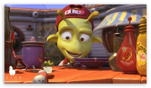 Planet 51 Movie I HD wallpaper for HD 16:9 High Definition WQHD QWXGA 1080p 900p 720p QHD nHD ; Mobile PSP - Sony PSP Zune HD Zen ;