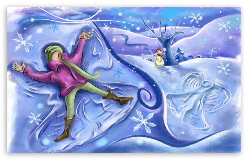snow christmas wallpaper