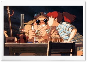 Porco Rosso HD Wide Wallpaper for Widescreen