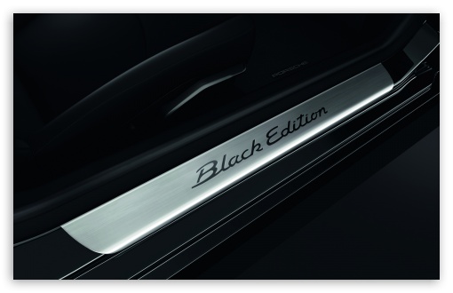 Porsche Black Edition HD wallpaper for Wide 16:10 Widescreen WHXGA WQXGA WUXGA WXGA ;