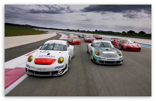 Porsche Cars vs Ferrari Cars HD wallpaper for Wide 16:10 Widescreen WHXGA WQXGA WUXGA WXGA ;