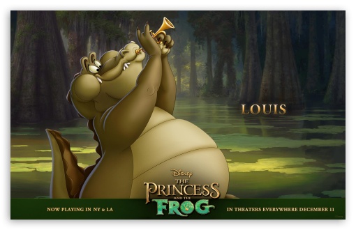 Princess And The Frog Movie Louis wallpaper for Wide 16:10 5:3 Widescreen WHXGA WQXGA WUXGA WXGA WGA ; Mobile WVGA - WVGA WQVGA Smartphone ( HTC Samsung Sony Ericsson LG Vertu MIO ) ;