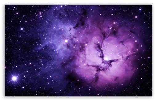 Purple Nebula HD wallpaper for Wide 16:10 Widescreen WHXGA WQXGA WUXGA WXGA ;