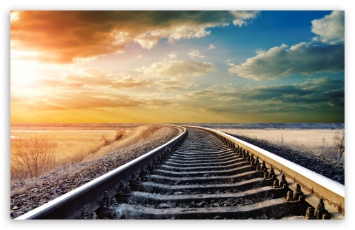 Railway wallpaper for Wide 16:10 Widescreen WHXGA WQXGA WUXGA WXGA ;