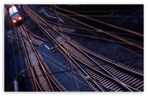 lines wallpaper. Railway Lines wallpaper for