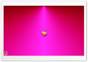 Rainbow Apple HD Wide Wallpaper for Widescreen