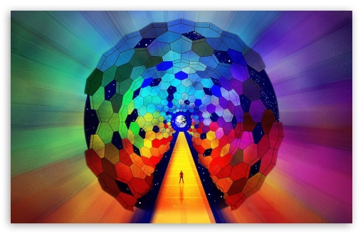 Rainbow Art HD wallpaper for HD 16:9 High Definition WQHD QWXGA 1080p 900p 720p QHD nHD ;