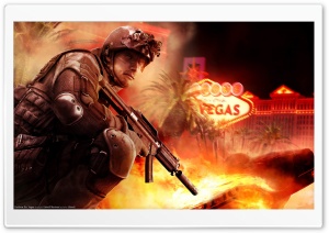 Rainbow Six Vegas HD Wide Wallpaper for Widescreen