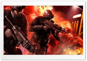 Rainbow Six Vegas HD Wide Wallpaper for Widescreen