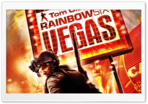 Rainbow Six Vegas HD Wide Wallpaper for Widescreen