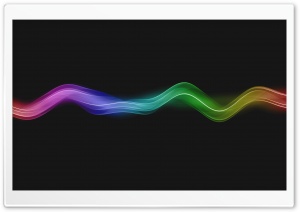 Rainbow Wave HD Wide Wallpaper for Widescreen