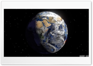 Realistic Earth HD Wide Wallpaper for Widescreen