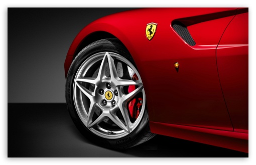 Red Ferrari 599 Wheel HD wallpaper for HD 16:9 High Definition WQHD QWXGA 1080p 900p 720p QHD nHD ;