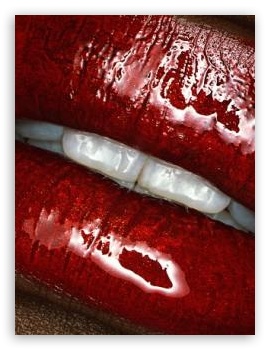 Red Lips wallpaper for Mobile VGA - VGA QVGA Smartphone ( PocketPC GPS iPod Zune BlackBerry HTC Samsung LG Nokia Eten Asus ) ;