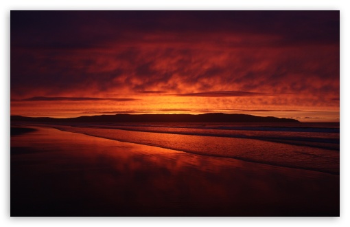sunset beaches wallpaper. 1 Red Sunset Beach wallpaper